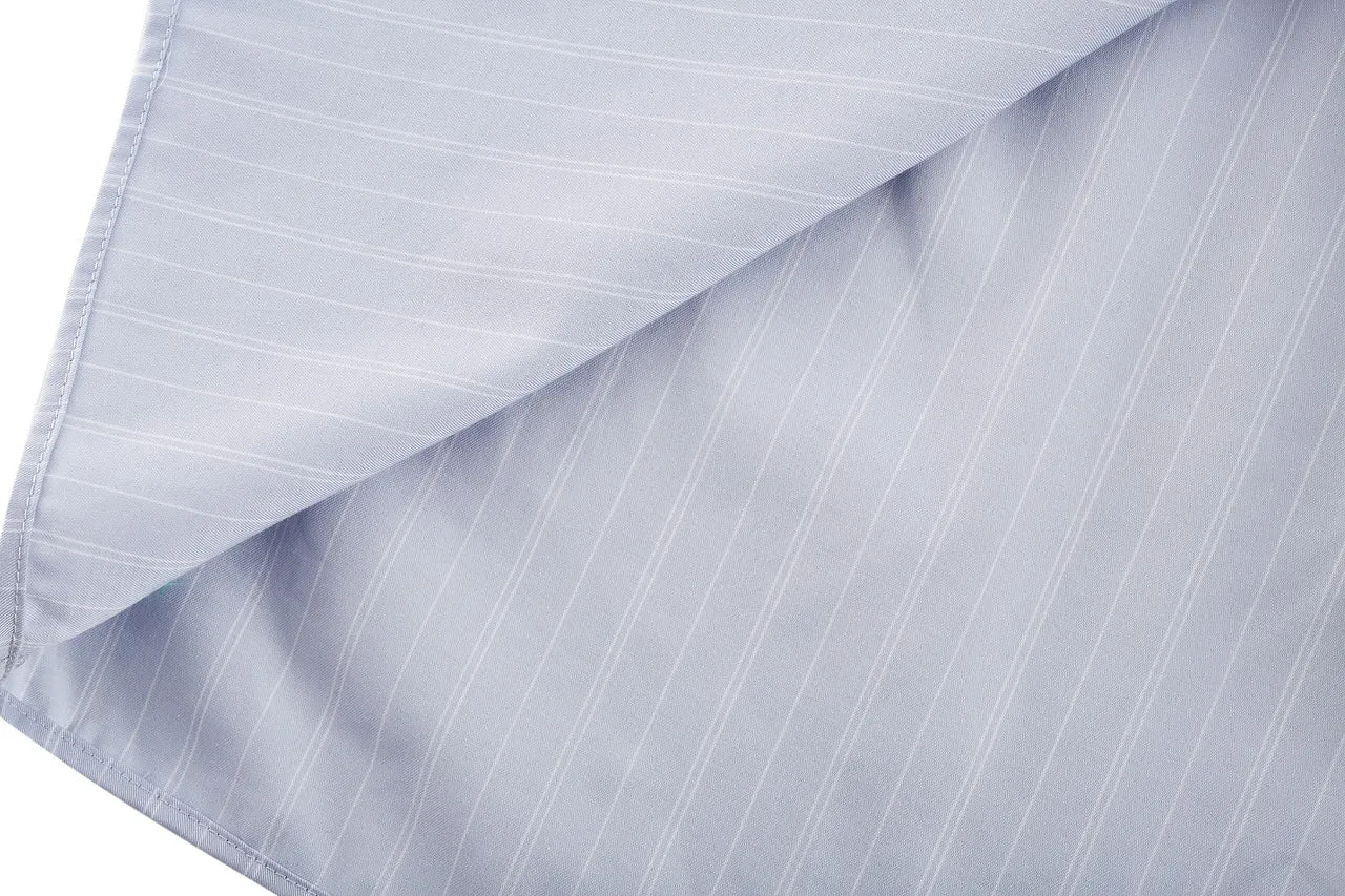 Diamond Cut Cotton Linen Stripe shirt