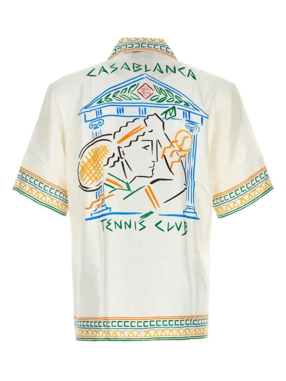 graphic-print shirt