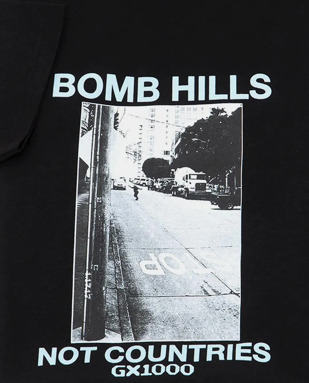 GX1000 - Bomb Hills Not Countries Hood - Black